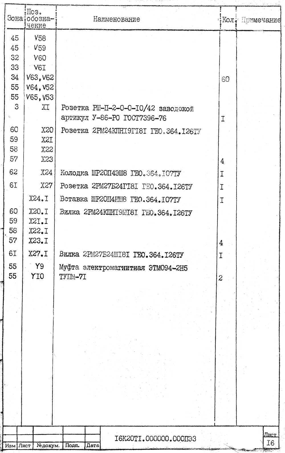 Перелік елементів токарного верстата з ОСУ 16К20Т1 Перелік елементів токарного верстата з ОСУ 16К20Т1